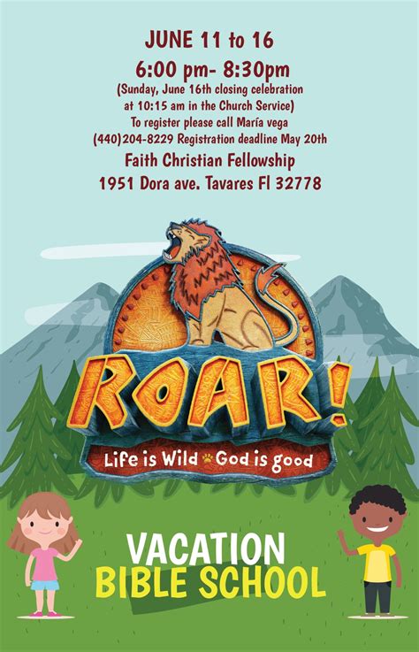 VBS Flyer Template 6