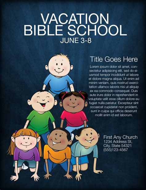 VBS Flyer Template 9