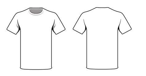 Vector T-Shirt Template Design