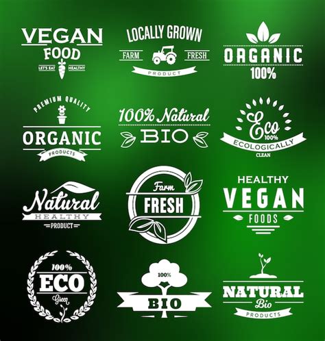 Vegan Labels Template