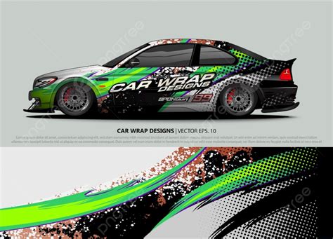 Vehicle Wrap Design Template