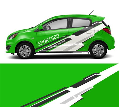 Vehicle Wrap Template