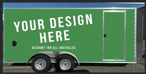 Vehicle Wrap Template 6