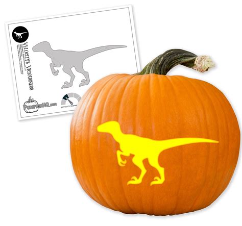 Velociraptor Pumpkin Carving