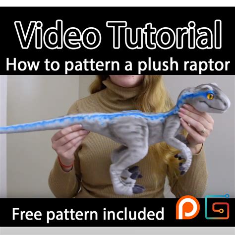 Velociraptor Sewing Pattern