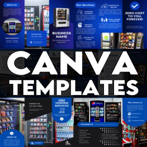 Vending Machine Brochure Template Examples