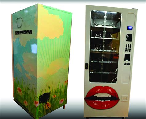 A vending machine wrap template with a modern design