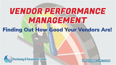 Vendor Performance