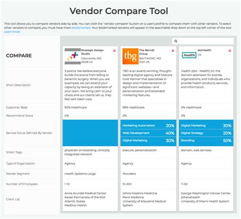 Vendor Quote Comparison Tool