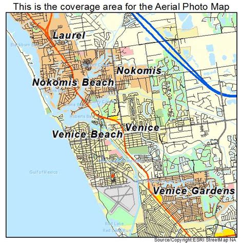 Printable Map of Venice Florida