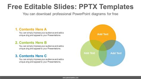 Free Venn Diagram Templates for PowerPoint