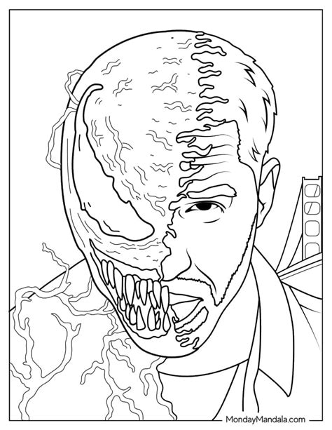 Venom Coloring Pages to Print