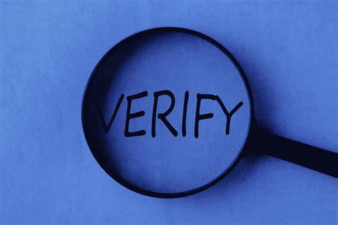 Verification of credentials and background