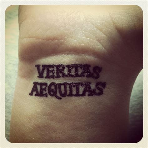 Veritas tattoos designs