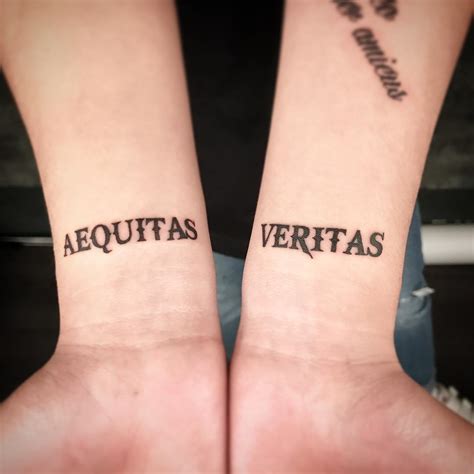 Veritas tattoos and personal growth