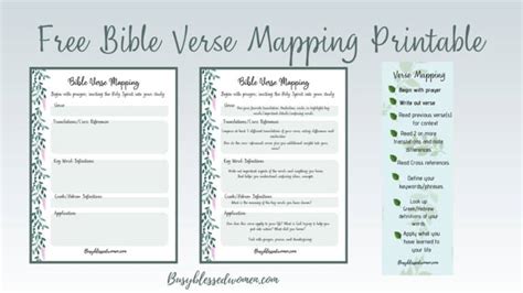 Verse Mapping Benefits for Christians