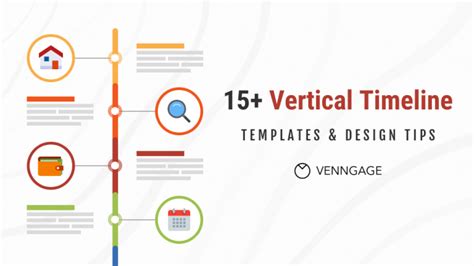 Benefits of using a vertical timeline template