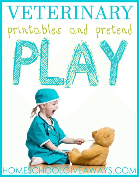 Vet role play printables for kids