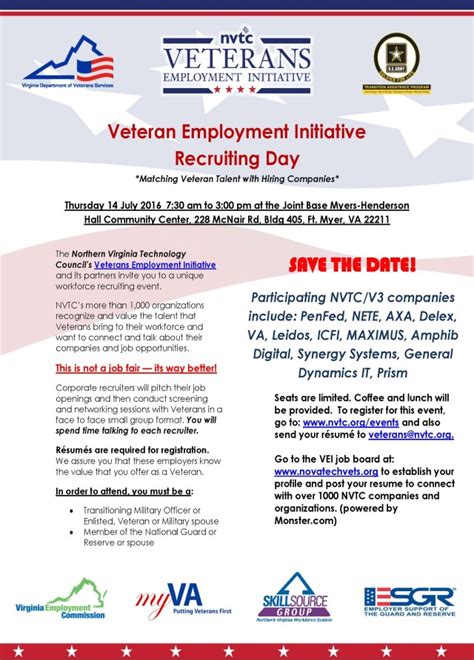 Veteran Employment Initiatives Image