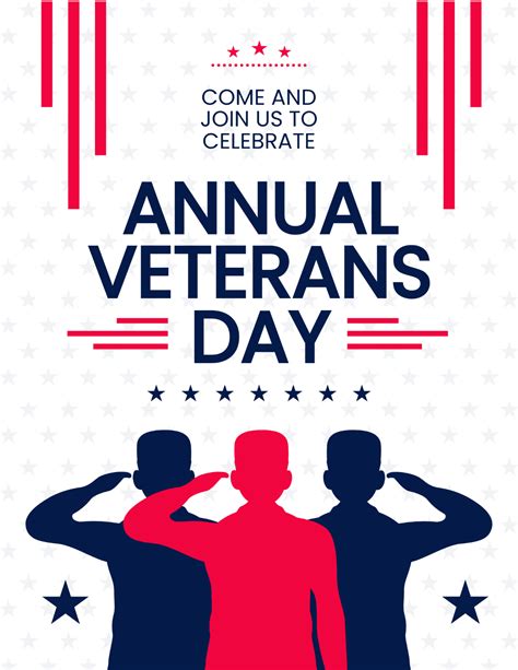 Veterans Day Flyer Template 5