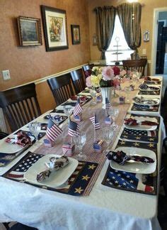 Veterans Day Table Setting