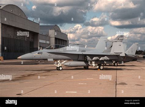 VFA-25 F-18 Hornet in flight