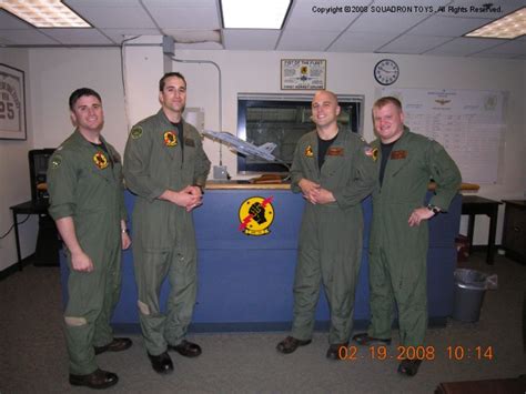 VFA-25 Pilots preparing for a mission