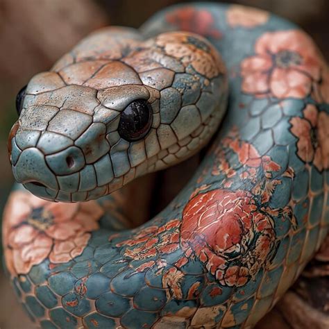 Description of Vibrant Snake Tattoos