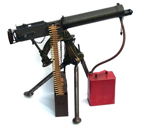 The Vickers machine gun was a British design