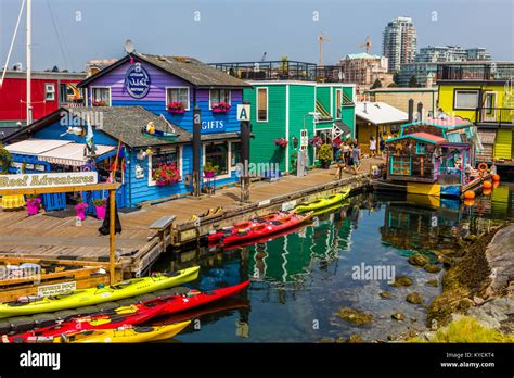 Victoria Fisherman's Wharf Boats, Victoria, Canada