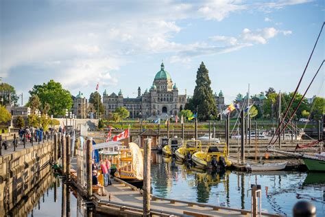 Victoria Inner Harbour in Summer, Victoria, Canada