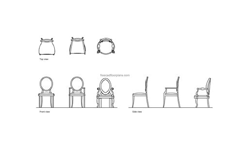 Victorian Chair Template