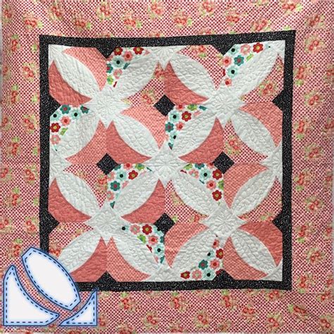 Victor's Bouquet Quilt Template Set Gallery Image 1