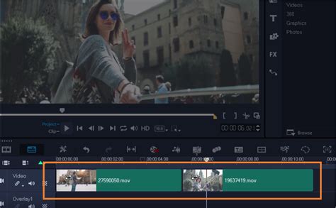 Video editing software for seamless transitions examples