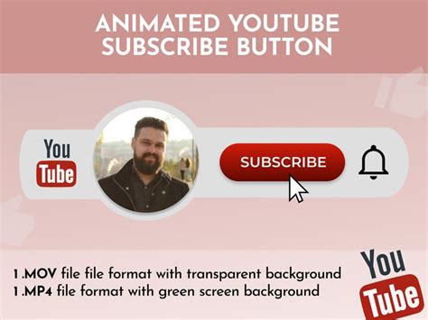 Video editing software for subscribe animation