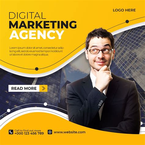 Video Flyer Template Marketing