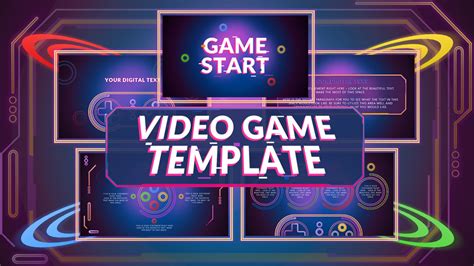 Video Game PowerPoint Template Ideas