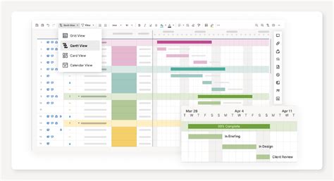 Video production scheduling template in Smartsheet