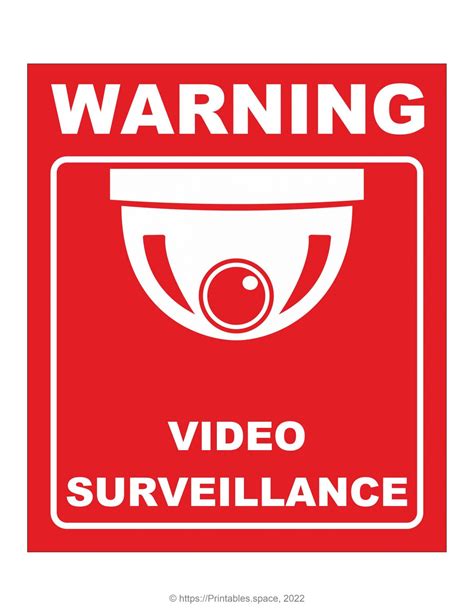 Video Surveillance Signs Importance