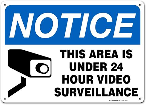 Video Surveillance Signs Example 1