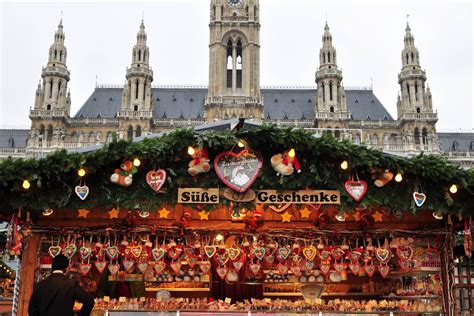 Vienna Christmas Market Scene