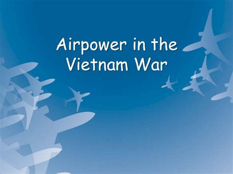 Vietnam War Airpower