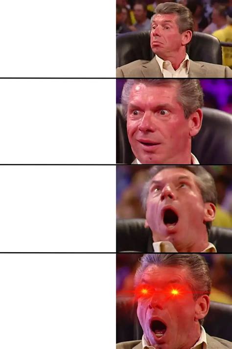 Vince McMahon meme template