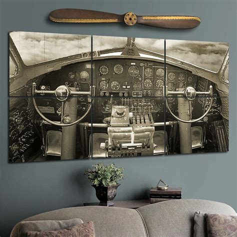 Vintage Aviation Decor