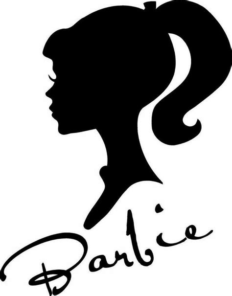 Vintage Barbie silhouette