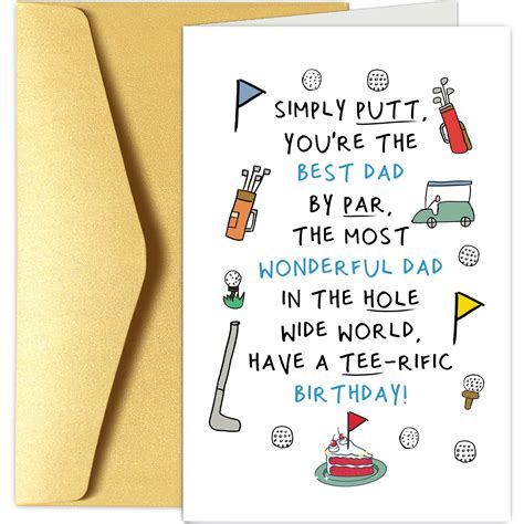 Vintage Birthday Dad Card