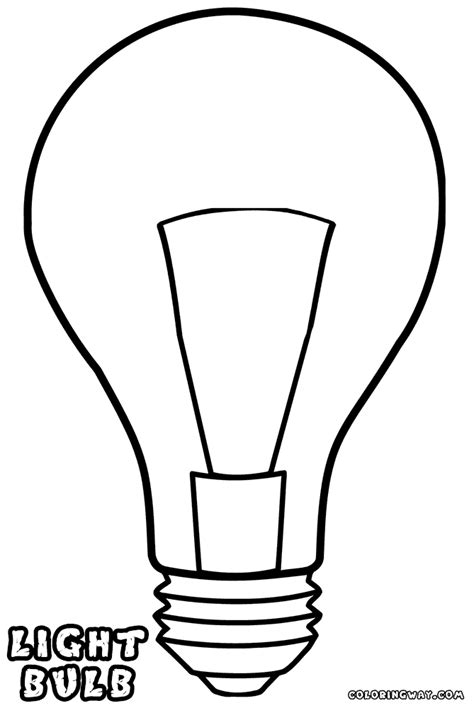 Vintage Bulb Template