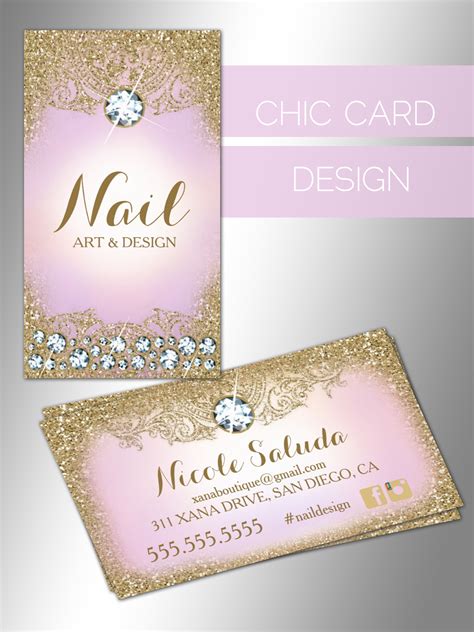 Vintage Chic Salon Business Card