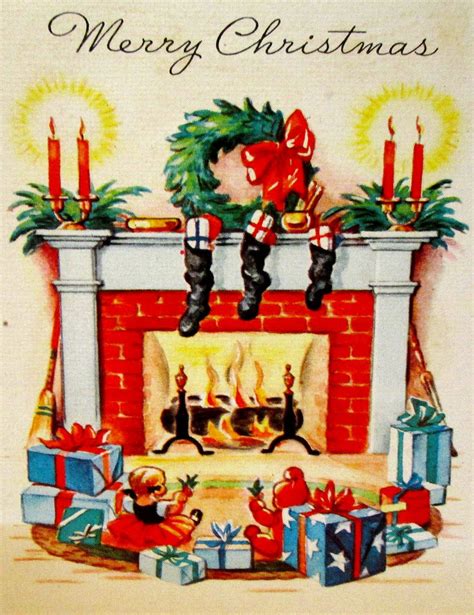 A collection of vintage Christmas postcards featuring a range of illustrations and designs