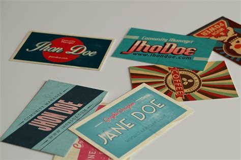 Vintage Design Business Card